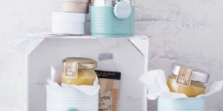 Geschenke aus der Küche Verpackung für Lemon Curd basteln Geschenke aus der Küche Verpackung für Lemon Curd basteln