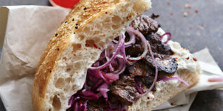 Döner Kebab mit Kraut Döner Kebab mit Kraut