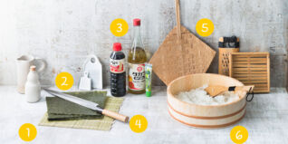 Sushi selber machen Übersicht der benötigten Zutaten Sushi selber machen Übersicht der benötigten Zutaten