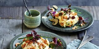 Nordsee-Krabbensoufflé mit schwarzem Trüffel Nordsee-Krabbensoufflé mit schwarzem Trüffel