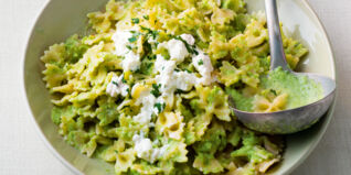 Farfalle mit Brokkolisauce Farfalle mit Brokkolisauce