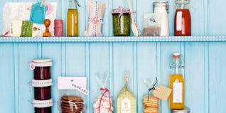 Verpackungen und Etiketten für Geschenke aus der Küche Verpackungen und Etiketten für Geschenke aus der Küche