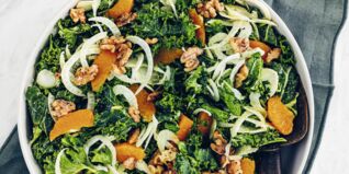 Kalesalat mit Fenchel und Orange Kalesalat mit Fenchel und Orange