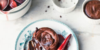 Moelleux au chocolat - Warme Schokoküchlein Moelleux au chocolat - Warme Schokoküchlein