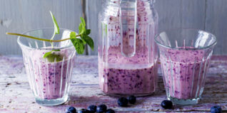 Heidelbeer-Joghurt-Shake Heidelbeer-Joghurt-Shake