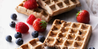 Brötchenwaffeln aus Vollkornmehl Brötchenwaffeln aus Vollkornmehl