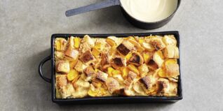 Kürbis-Brotauflauf Kürbis-Brotauflauf