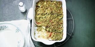 Gemüse-Tian mit Kräuter-kruste Gemüse-Tian mit Kräuter-kruste