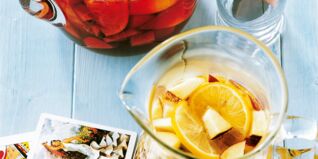 Sommerdrinks, Sangria und Apfel-Cidre-Bowle Sommerdrinks Unterseite Rezepte Bowle