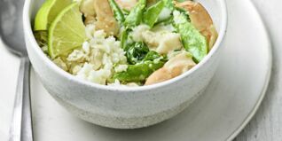 Garnelen-Curry mit Blumenkohlreis Garnelen-Curry mit Blumenkohlreis