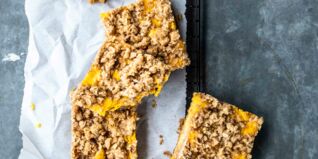 Kürbis-Cheesecake-Schnitten Kürbis-Cheesecake-Schnitten