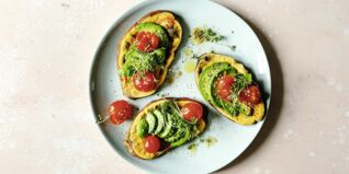 Herzhafter Süßkartoffel-Toast Herzhafter Süßkartoffel-Toast