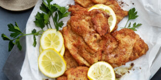 Wiener Schnitzel auf klassische Art Wiener Schnitzel auf klassische Art