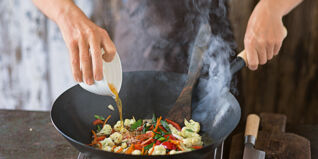 Bunter Gemüsewok Bunter Gemüsewok