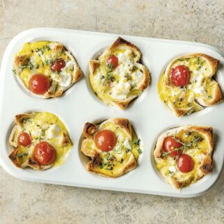 Tomaten-Toast-Muffins Tomaten-Toast-Muffins