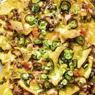 Überbackene Nachos Überbackene Nachos