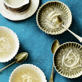 Saku-Pudding mit Kokos Saku-Pudding mit Kokos