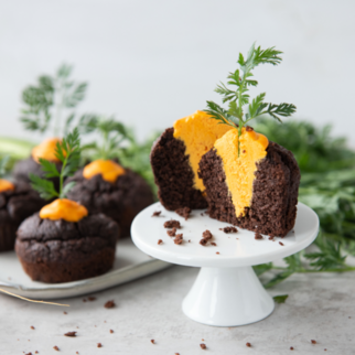 Karotten-Cupcakes Karotten-Cupcakes
