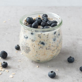 Heidelbeer-Overnight Oat Heidelbeer-Overnight Oat