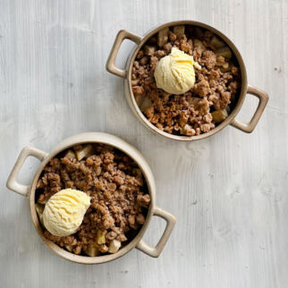 Birnen Crumble Birnen Crumble