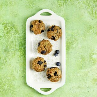 Zucchini-Beeren-Muffins Zucchini-Beeren-Muffins