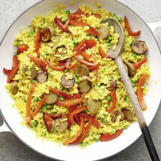 Reispfanne à la Paella Reispfanne à la Paella