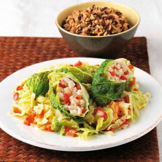 Wirsing-Fisch-Rouladen Wirsing-Fisch-Rouladen