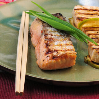 Gegrillter Miso-Lachs Gegrillter Miso-Lachs