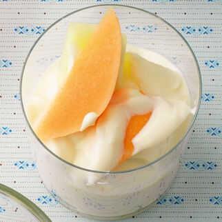 Melonen-Honig-Quark Melonen-Honig-Quark