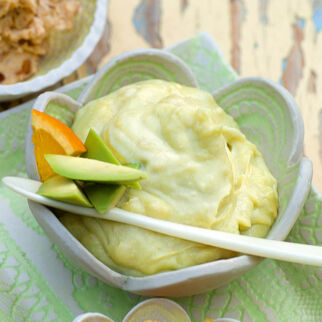 Avocado-Orangen-Creme Avocado-Orangen-Creme