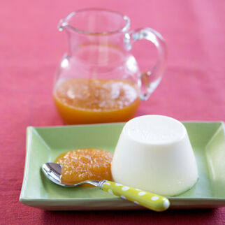 Weiße Schoko-Panna-cotta Weiße Schoko-Panna-cotta