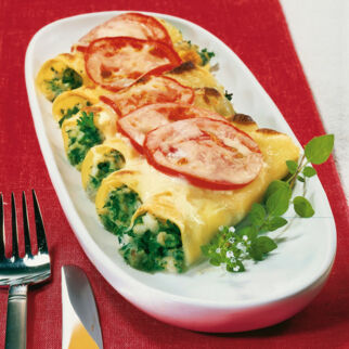 Cannelloni mit Fischfüllung Cannelloni mit Fischfüllung