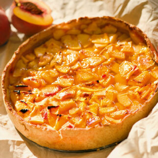 Pfirsich-Nektarinen-Tarte Pfirsich-Nektarinen-Tarte