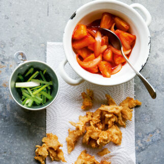 Hähnchenbrust süßsauer (Gai Pad Priau Wan) Hähnchenbrust süßsauer (Gai Pad Priau Wan)