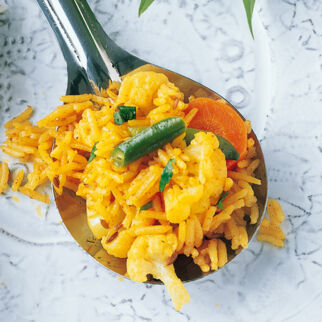 Bunter Gemüsereis Bunter Gemüsereis