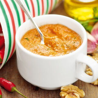 Scharfes rotes Pesto Scharfes rotes Pesto