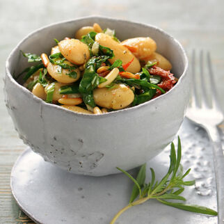 Bohnen-Spinat-Salat Bohnen-Spinat-Salat