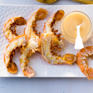 Geräucherte Scampi Geräucherte Scampi