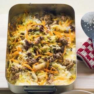 Thymian-Chinakohl mit Hackfleisch Thymian-Chinakohl mit Hackfleisch