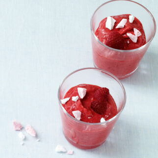 Himbeer-Sorbet Himbeer-Sorbet