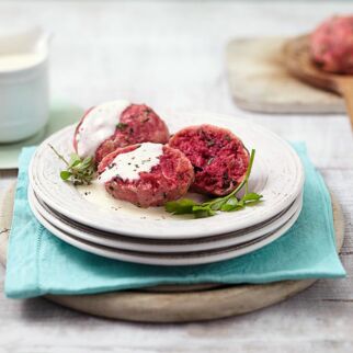 Rote-Bete-Knödel Rote-Bete-Knödel