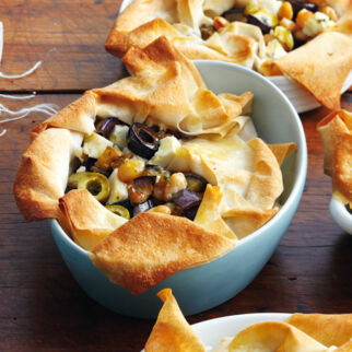 Auberginen-Törtchen Auberginen-Törtchen