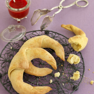 Sojaquark-Öl-Hörnchen Sojaquark-Öl-Hörnchen