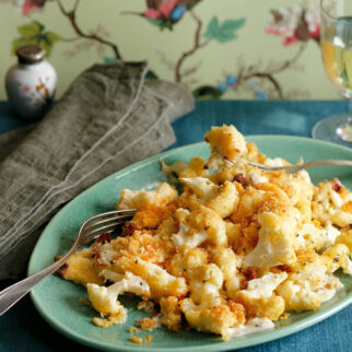 Blumenkohlauflauf mit Käsesauce Blumenkohlauflauf mit Käsesauce