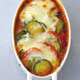 Parmigiana mit Zucchini Parmigiana mit Zucchini
