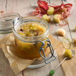 Rhabarberchutney Rhabarberchutney