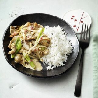 Pilz-Soja-Wok Pilz-Soja-Wok