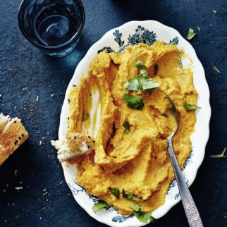 Paprika-Aprikosen-Hummus Paprika-Aprikosen-Hummus