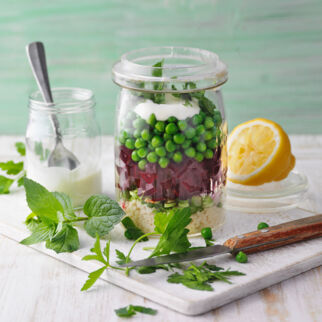 Rote-Bete-Taboulé Rote-Bete-Taboulé