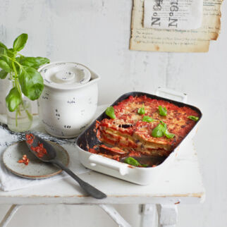 Parmigiana di Melanzane (Auberginenauflauf, Süditalien) Auberginen Rezepte